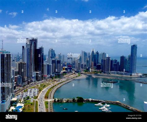 Panama City Skyline on a sunny day Stock Photo - Alamy