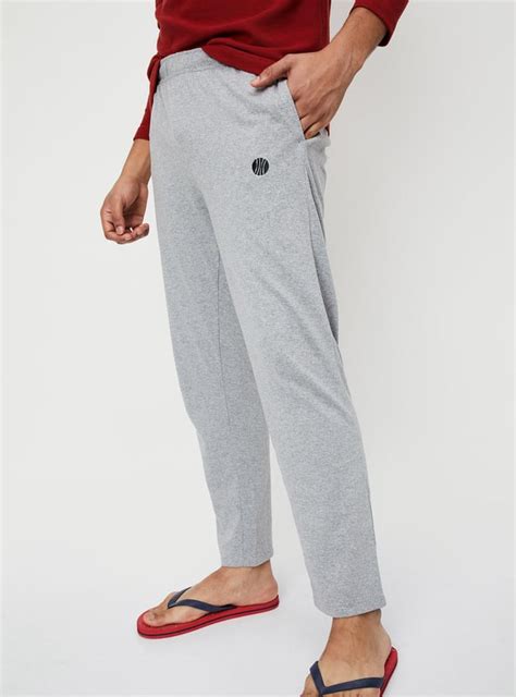 Buy Men Solid Regular Fit Lounge Track Pants Online at just Rs. 499.0 ...