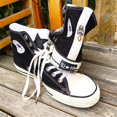 Chrome Hearts X Converse All Star Hightop Sneakers