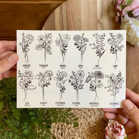 April birth flower tattoo ideas | Orangetattooshop.com