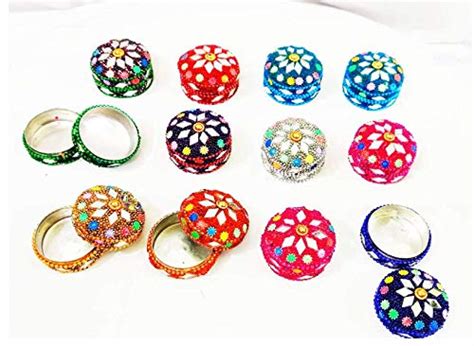 Buy Kaka Jiji handicrafts Handmade Round Lakh Sindoor/Roli/Kumkum Dibbi ...