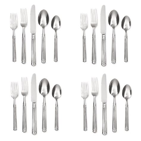 Cambridge Silversmiths Continental Mirror 18/10 Stainless 20pc ...