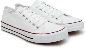 Arctic Wolf Mens canva 1007 canvas casual shoes (white) Canvas Shoes ...
