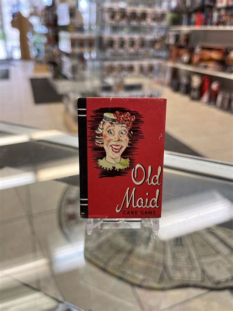 1950s Old Maid Card Game A Peter Pan Card Game W/ Instructions ...