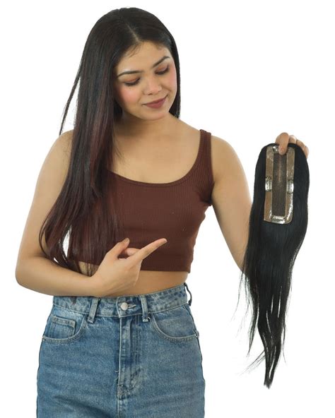 Shop Silk Hair Topper Size 2*6" | Extensions Hair | Hair Naturals