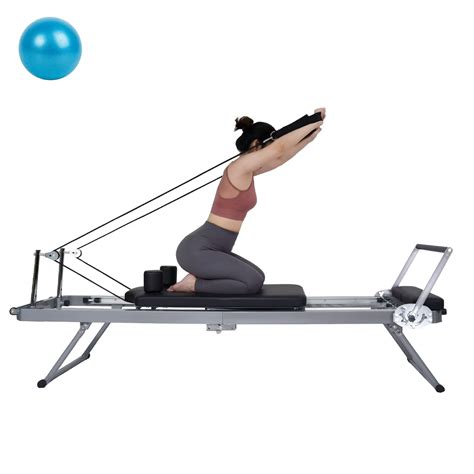 MOPHOTO Foldable Pilates Reformer Machine Equipment, Pilates Exercise ...