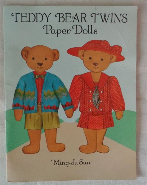 Buy Teddy Bear Twins Paper Dolls Book Online at Low Prices in India ...