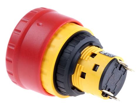 XA1E-BV3U02R Idec | Idec Emergency Stop Push Button, Panel Mount, DPST ...