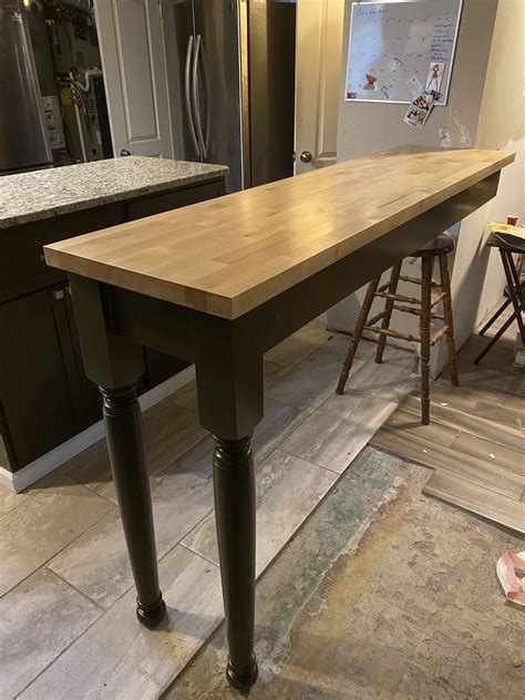 Optimal Butcher Block Dining Table Counter Height for Home Dining Spaces