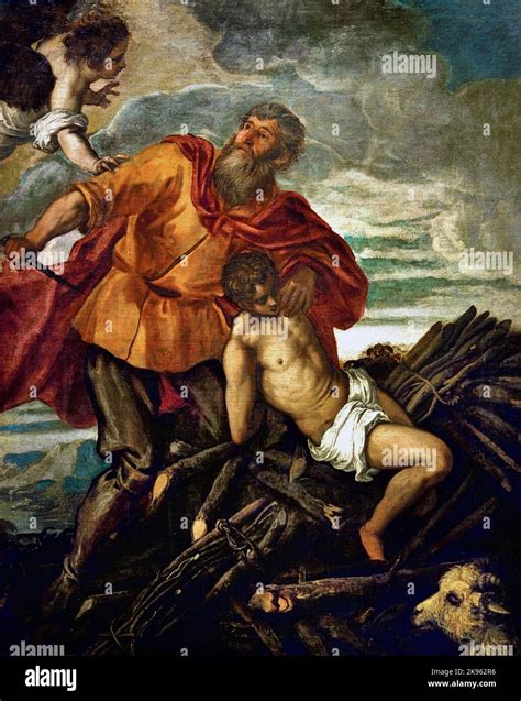 Abraham about to sacrifice isaac hi-res stock photography and images ...