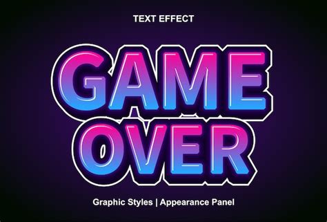 Image result for Game Over Text