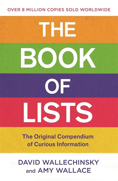 Buy The Book Of Lists: The Original Compendium of Curious Information ...