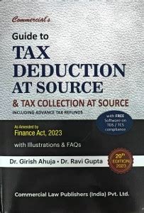 Guide To Tax Deduction At Source & Tax Collection At Source Including ...
