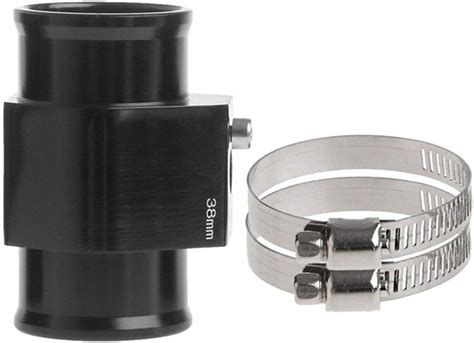 Buy Black Aluminum Water Temp Meter Temperature Gauge Joint Pipe ...