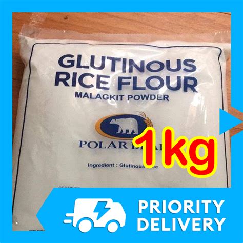 1kg Polar Bear GALAPONG Malagkit Powder Glutinous Rice Flour (2x 500g ...
