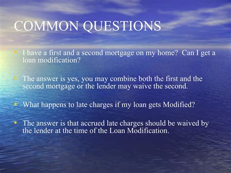 Image result for Loan-Modification Example