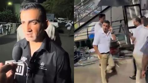 Gautam Gambhir Flips His Middle Finger Towards Fans In Viral Video ...