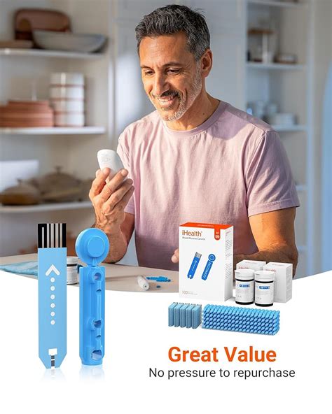 iHealth Acacia Blood Glucose Monitor Kit, 100 India | Ubuy