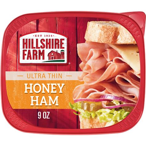 Hillshire Farm Sliced Honey Ham Deli Lunch Meat, 9 oz - Walmart.com