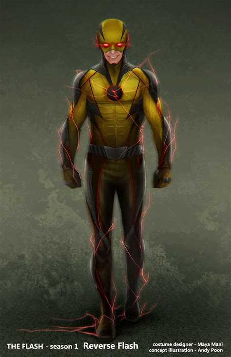 THE FLASH: New Concept Art For The REVERSE-FLASH