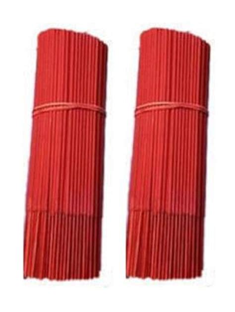 Shree Ganesh Agarbatti Red Perfumed Incense Stick (1 KG) 700 Sticks in ...