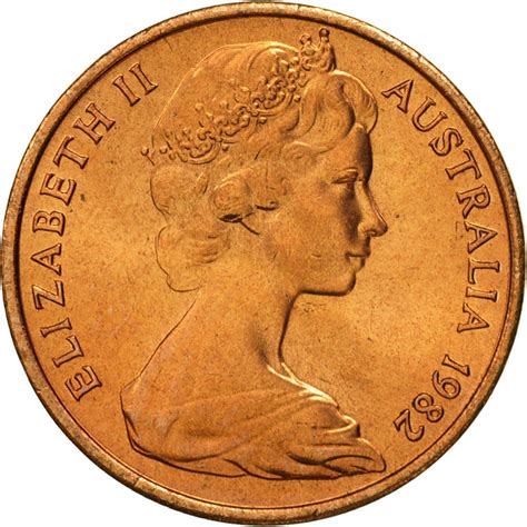 One Cent 1982, Coin from Australia - Online Coin Club