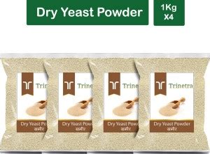 Trinetra Premium Quality Khameer (Dry Yeast)-1Kg (Pack Of 4) Yeast ...