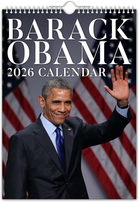 Amazon.com: The Calendar King // Barack Obama - 2026 Wall Calendar ...