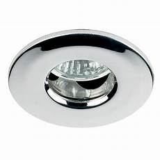 Halogen Bathroom Light by Endon Lighting Enluce Single Light Halogen Recessed Halogen Bathroom Light