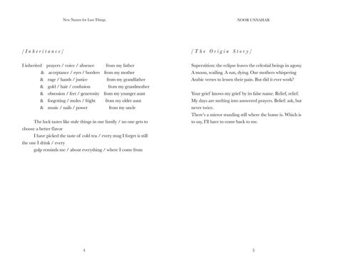 New Names for Lost Things | Book by Noor Unnahar | Official Publisher ...