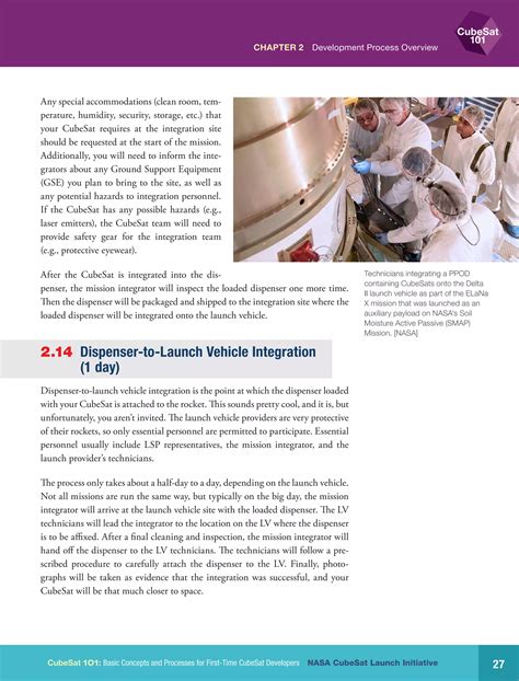 Nasa csli cubesat 101 | PDF