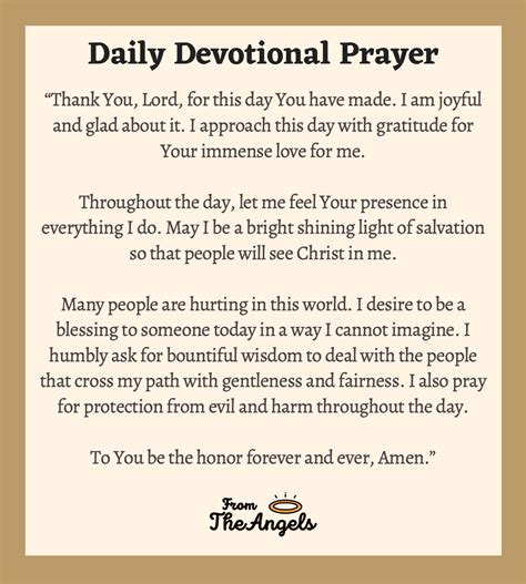 5 Short Daily Devotional Prayers For Today: God Will Help You