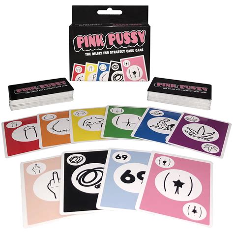 Pink Pussy Card Game - Same as Lust! Cards | Kheper Games, Inc