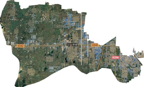 马厂湖镇高清卫星地图