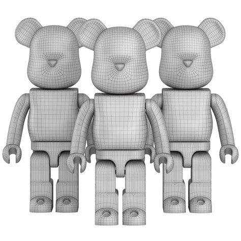 bearbrick collection 3D model | CGTrader