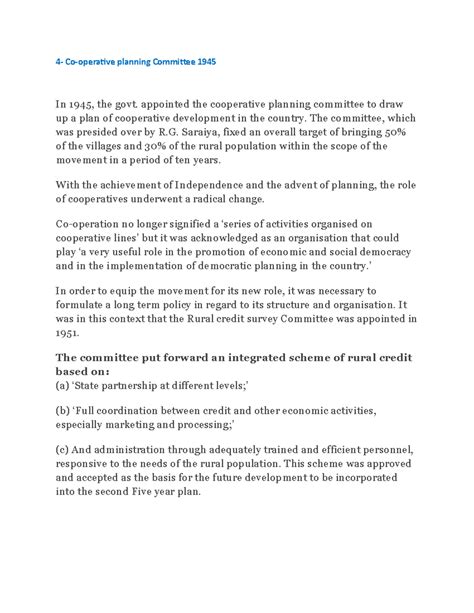 Coop planning commotte 1945 - 4- Co-operative planning Committee 1945 ...