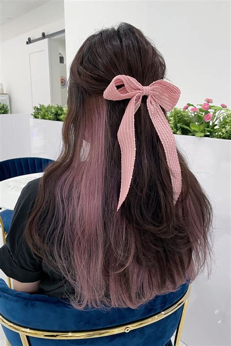 Peekaboo Hair Colorists | Peekaboo Highlights | Blue Peekaboo Highlights