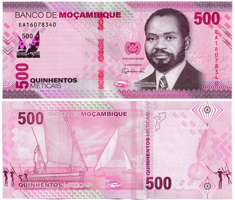 Mozambique 500 Meticais Banknote (2024) UNC – Banknotecoinstamp