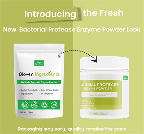 Bioven Ingredients Bacterial Protease Enzyme Powder-125gm | Online ...