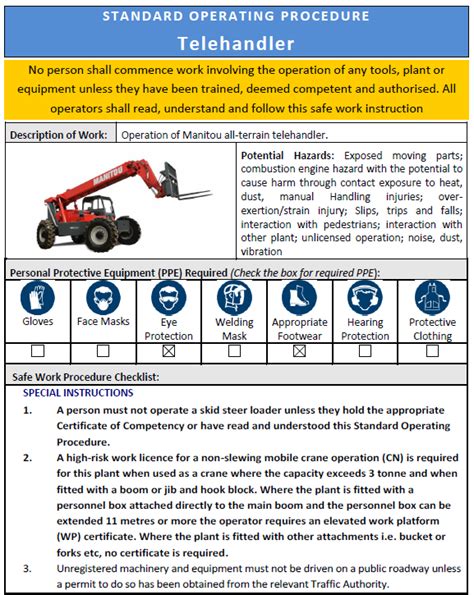 Image result for Telehandler Operation