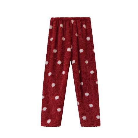 Sokhug Womens Fluffy Pajama Pants Fuzzy Fleece Cozy Lounge Pants Winter ...