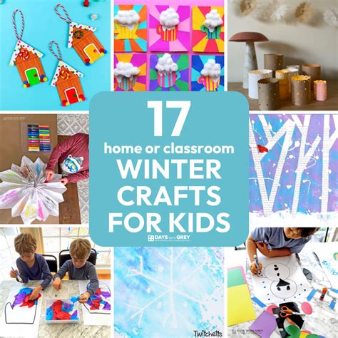 17 Easy Winter Crafts for Kids at Class Parties - Days With Grey