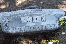 Clara Estella Vaughn Force (1875-1939) - monumento Find a Grave