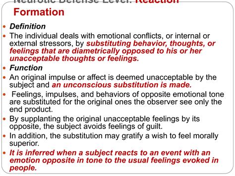 4.Defense mechanisms-Neurotic Defense Level.pptx