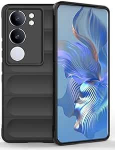 SPAZY CASE® Vivo Y300 5G Back Cover | Rubber Case with Soft Silicone ...