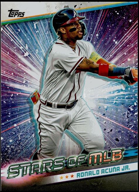 Ronald Acuna Jr #SMLB-3 Prices | 2024 Topps Stars of MLB | Baseball Cards