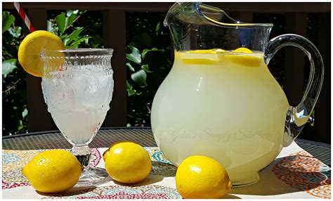 Fresh Squeezed Lemonade Recipe - Julias Simply Southern