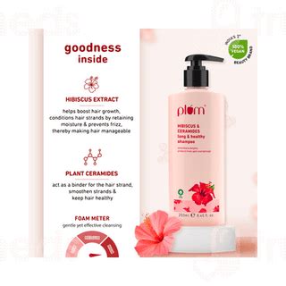 Plum Hibiscus Ceramides Long Healthy Shampoo 250ml - Uses, Side Effects ...