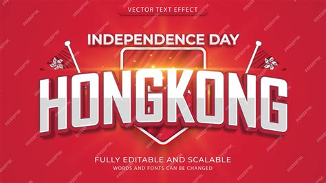 World countries independence day effect text editable eps file ...