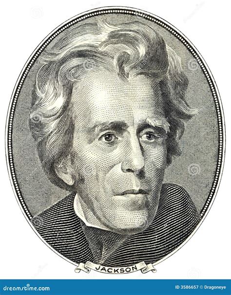 Andrew Jackson On 10 Dollar Bill Royalty-Free Stock Image ...